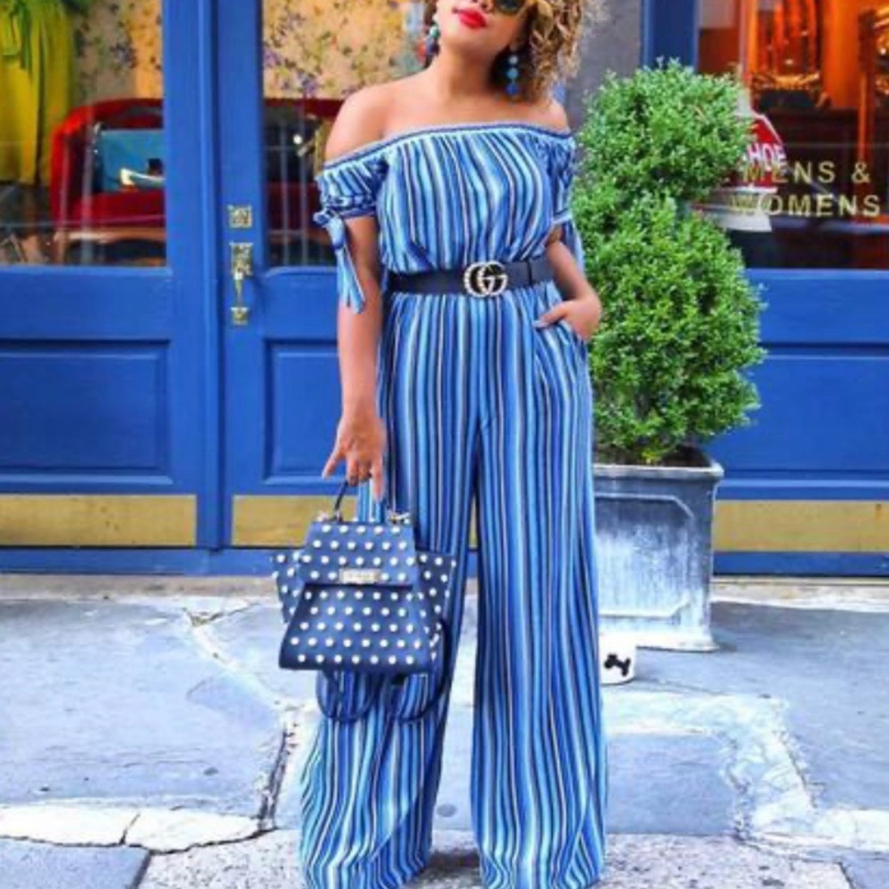 Catherine Malandrino Rosina Off Shoulder Jumpsuit